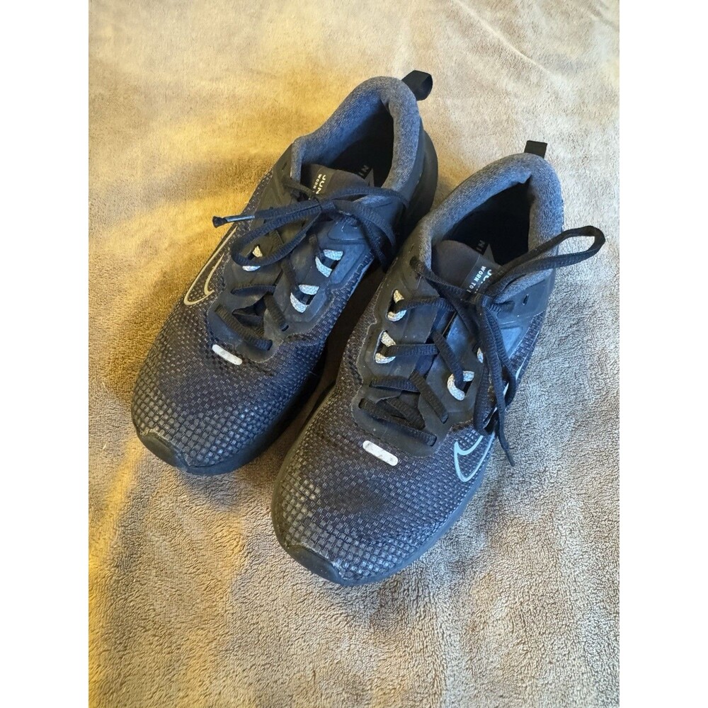 Nike Womens Shoes Size 7.5 Black Juniper Trail Running GTX Water Resistant